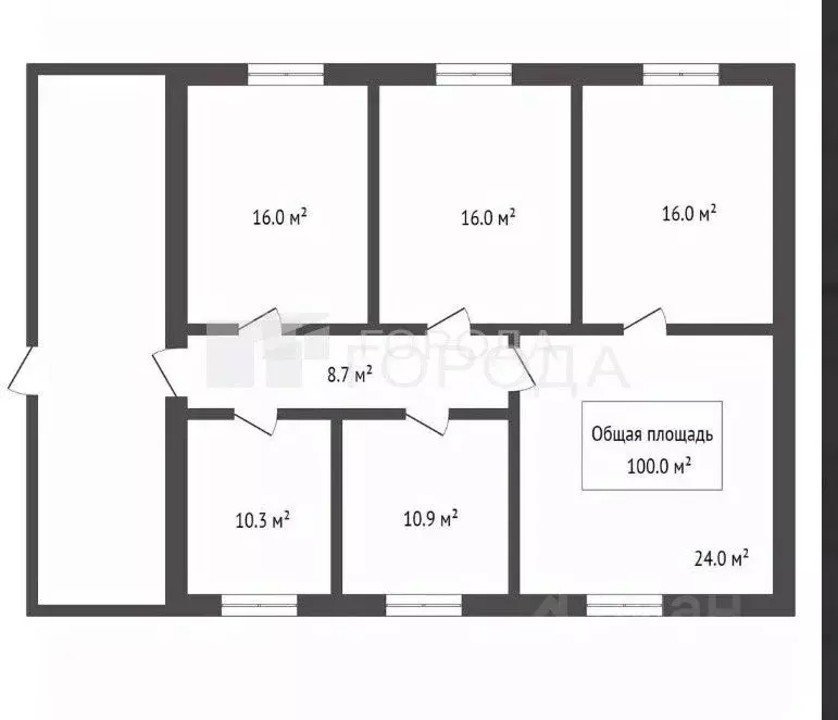 Дом в Новосибирская область, Ордынское рп ул. Цветочная, 46 (100 м) - Фото 2