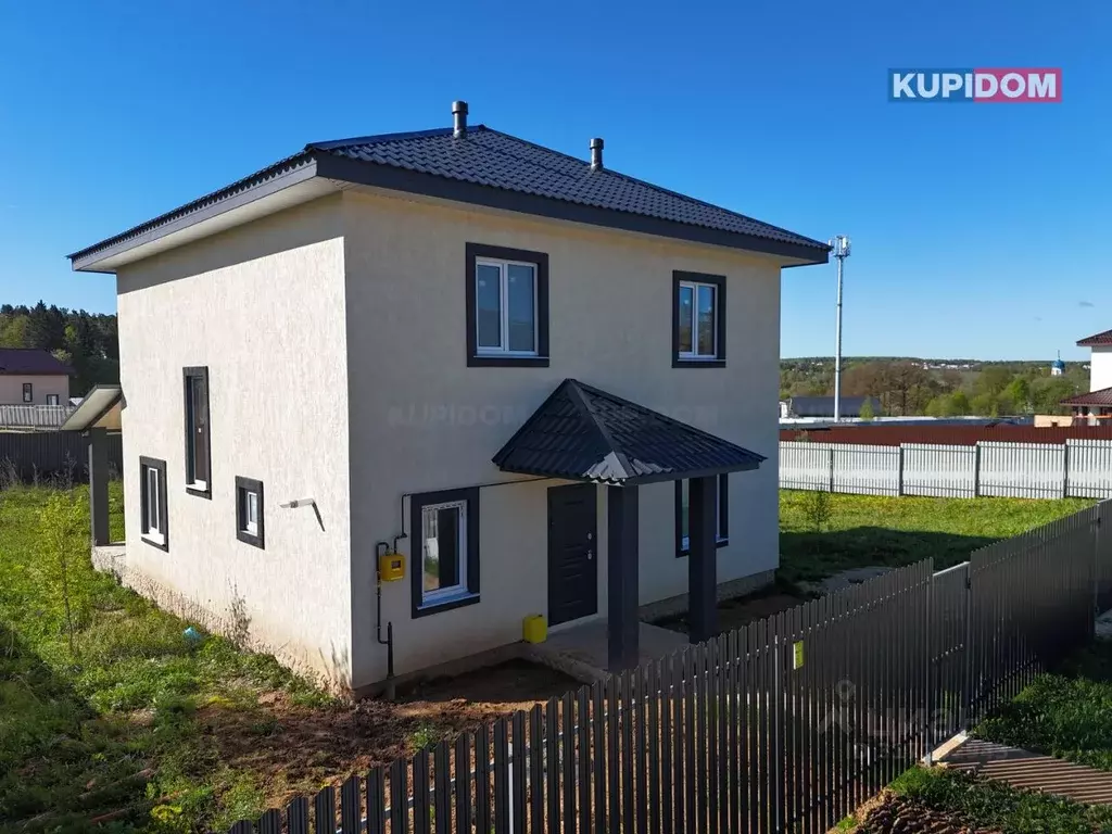 Дом в Калужская область, Боровский район, Совьяки с/пос, Боровики-2 кп ... - Фото 0