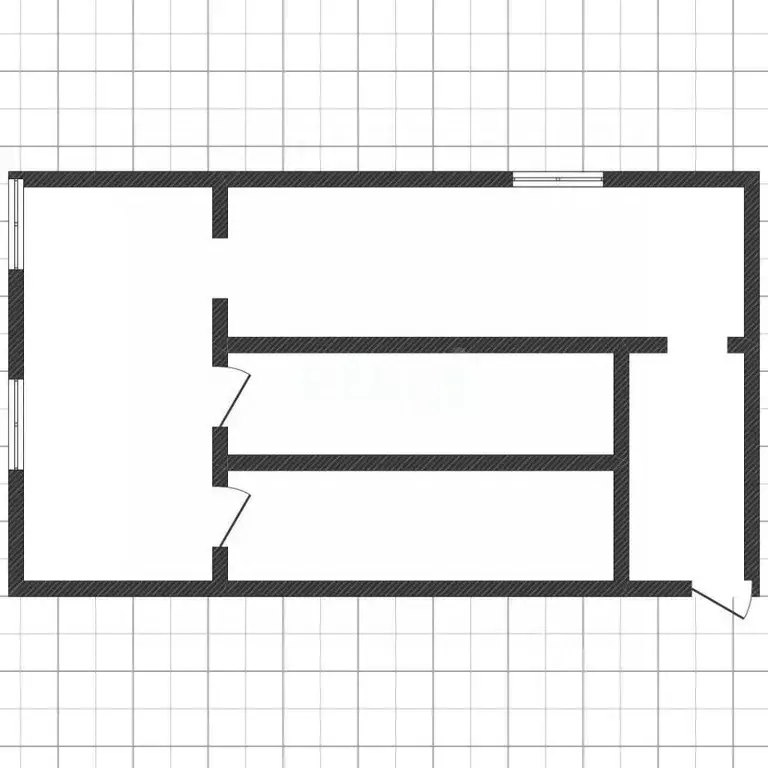2-к кв. Курганская область, Курган ул. Красина, 72 (33.0 м) - Фото 1