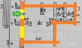Торговая площадь в Орловская область, Орел Наугорское ш., 88 (39 м) - Фото 2
