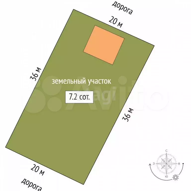 Дача 60 м на участке 7,2 сот. - Фото 0