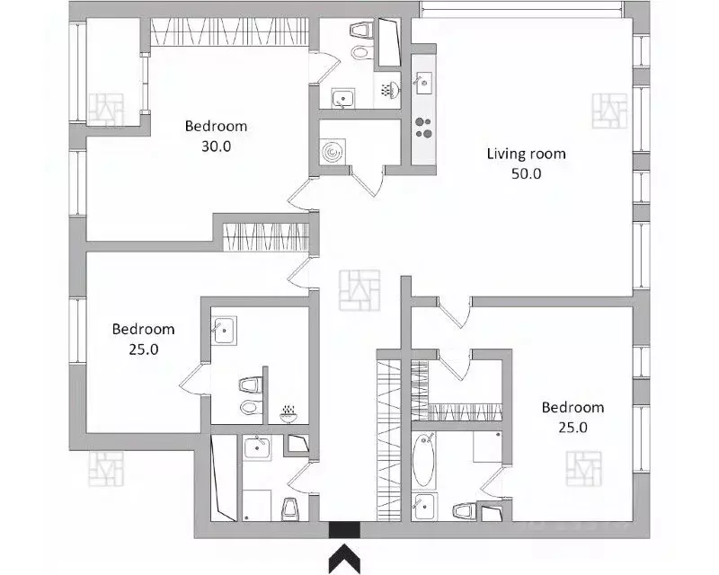 4-к кв. Москва 3-я Фрунзенская ул., 5к1 (170.0 м) - Фото 2
