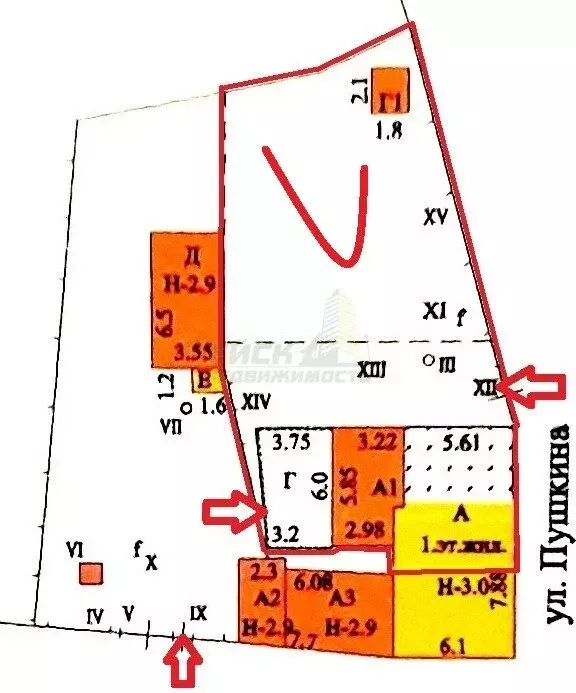 Дом в Ейск, улица Пушкина (49.7 м) - Фото 2