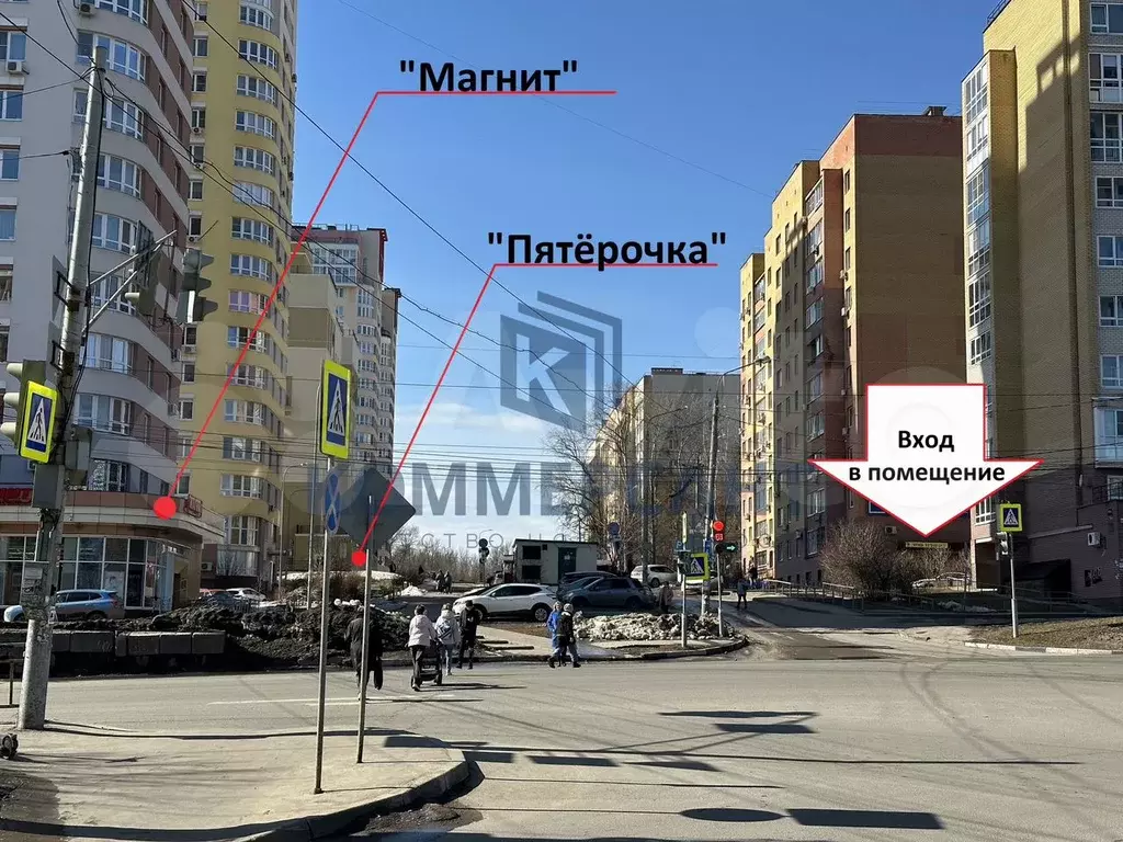 ЖК  Город Будущего , на оживлённом перекрёстке - Фото 1