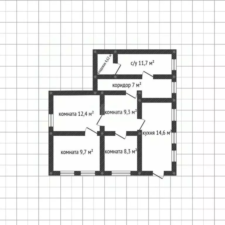 Дом в Краснодарский край, Белореченский район, пос. Южный ул. ... - Фото 2