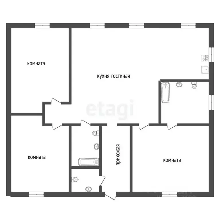 Дом в Воронежская область, Воронеж Новороссийский пер., 11 (120 м) - Фото 2