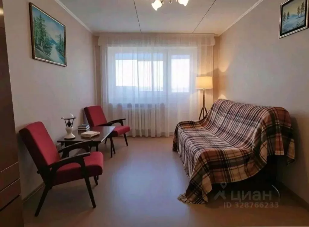 2-к кв. Самарская область, Новокуйбышевск Киевская ул., 94А (45.3 м) - Фото 1
