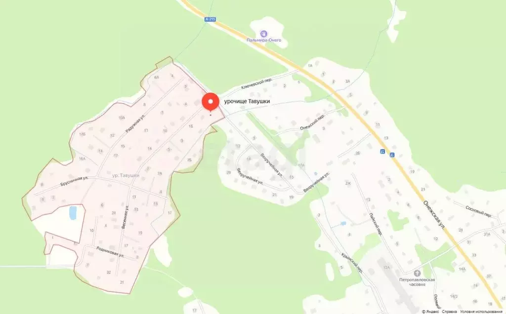 Участок в Карелия, Прионежский район, с. Деревянное ул. Вехручейная ... - Фото 1