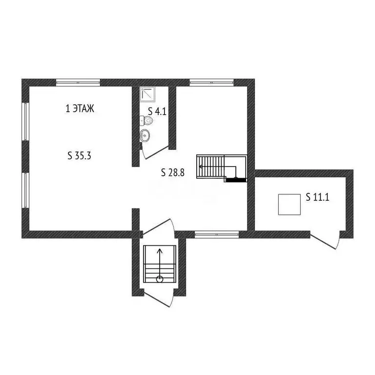 Дом в Белокуриха, Прибрежный переулок (168.4 м) - Фото 1