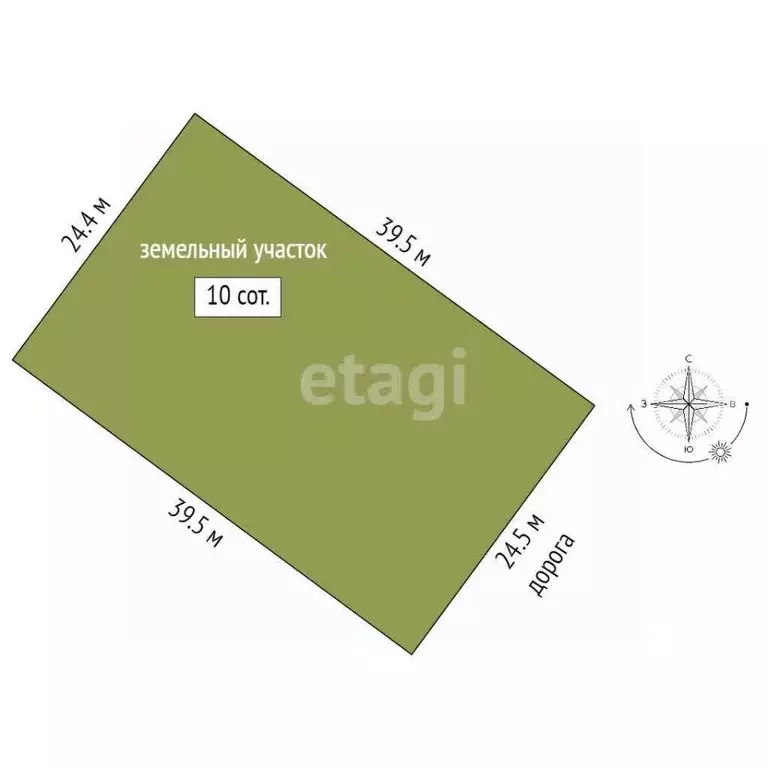 Участок в Забайкальский край, Читинский район, Угданское с/пос, с. ... - Фото 2