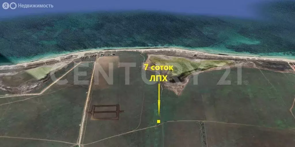 Участок в Сакский район, Штормовское сельское поселение, село Хуторок, ... - Фото 1