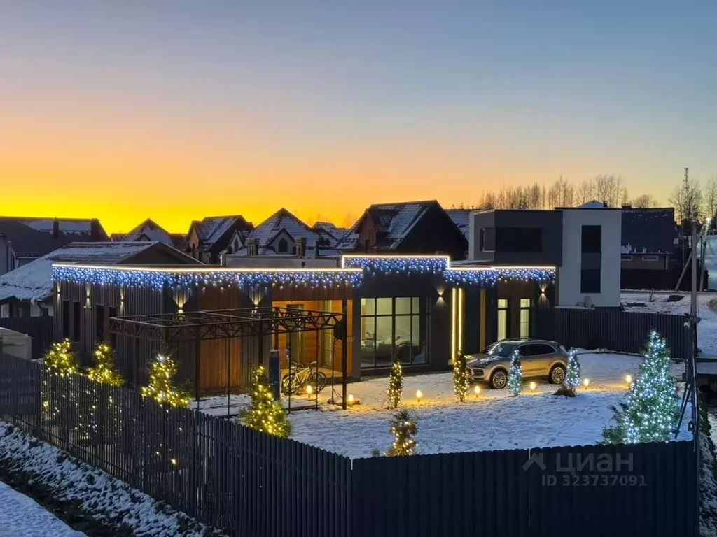 Коттедж в Ленинградская область, Всеволожский район, Агалатовское ... - Фото 1