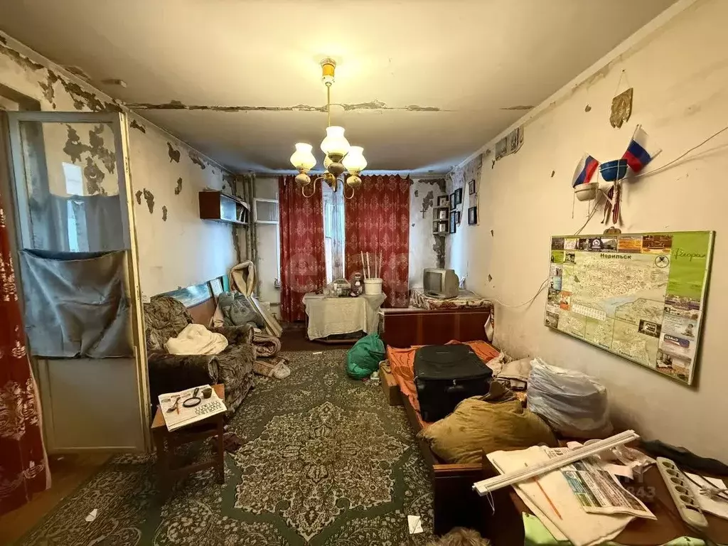 1-к кв. Красноярский край, Норильск Школьная ул., 15 (36.1 м) - Фото 0