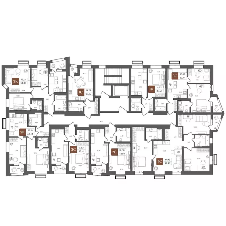 4-к кв. Башкортостан, Уфа Глумилино жилрайон, Холмогоры жилой комплекс ... - Фото 2