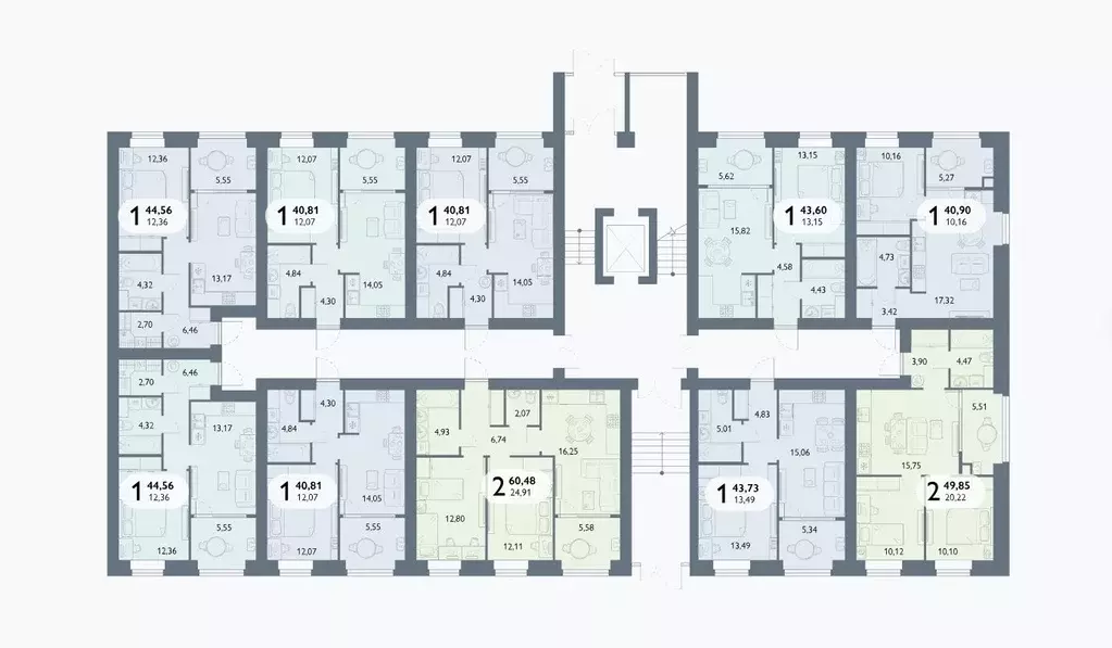 1-к кв. Брянская область, Брянский район, пос. Мичуринский, ... - Фото 1