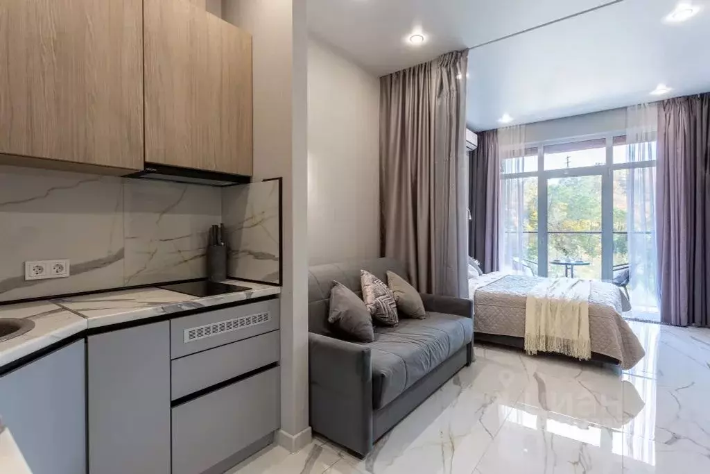 Студия Краснодарский край, Сочи городской округ, Дагомыс пгт ш. ... - Фото 1