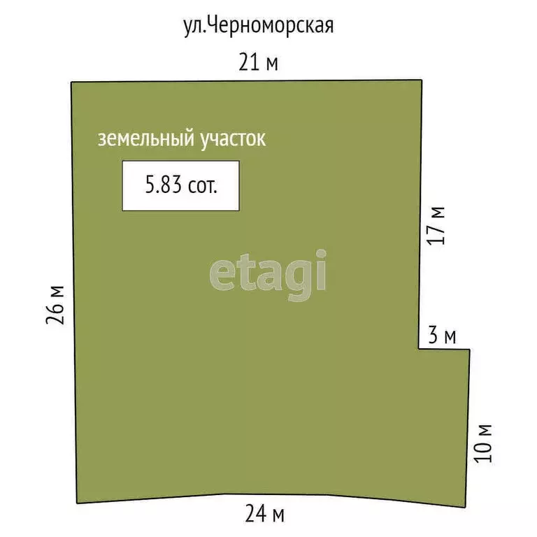 Дом в станица Благовещенская, Черноморская улица (300 м) - Фото 1