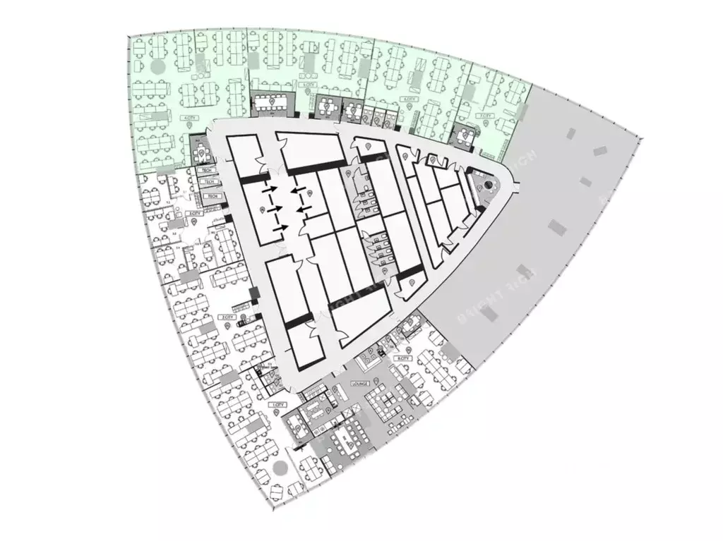 Офис в Москва наб. Пресненская, 12 (585 м) - Фото 2