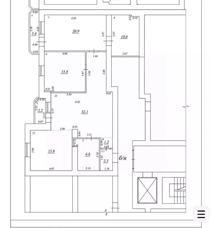3-к кв. Самарская область, Самара Рабочая ул., 85 (105.5 м) - Фото 2