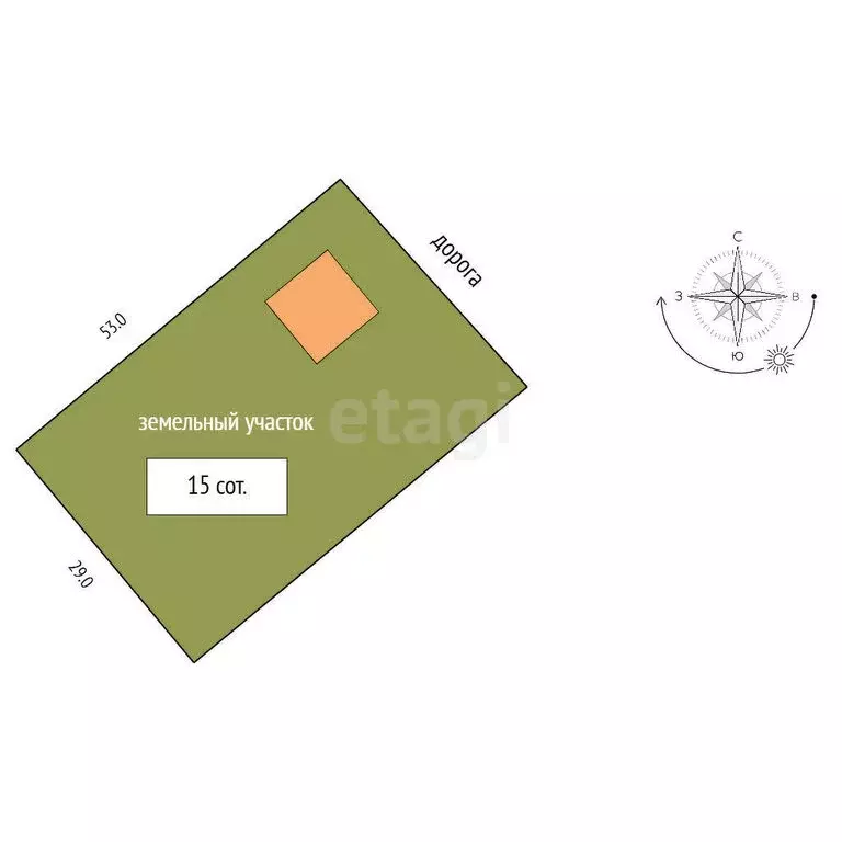 Дом в село Крутой Лог, улица Есенина (177.3 м) - Фото 1