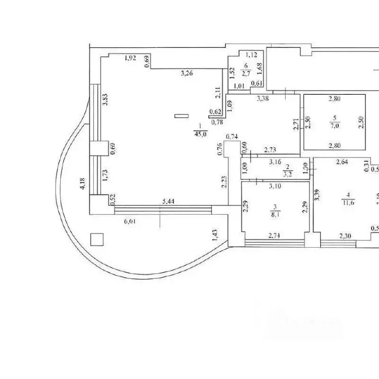 3-к кв. Крым, Ялта проезд Парковый, 6А (114.2 м) - Фото 1