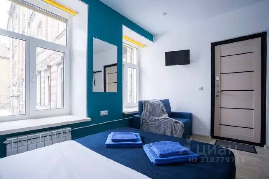 Студия Санкт-Петербург ул. Марата, 56-58/29 (18.0 м) - Фото 1
