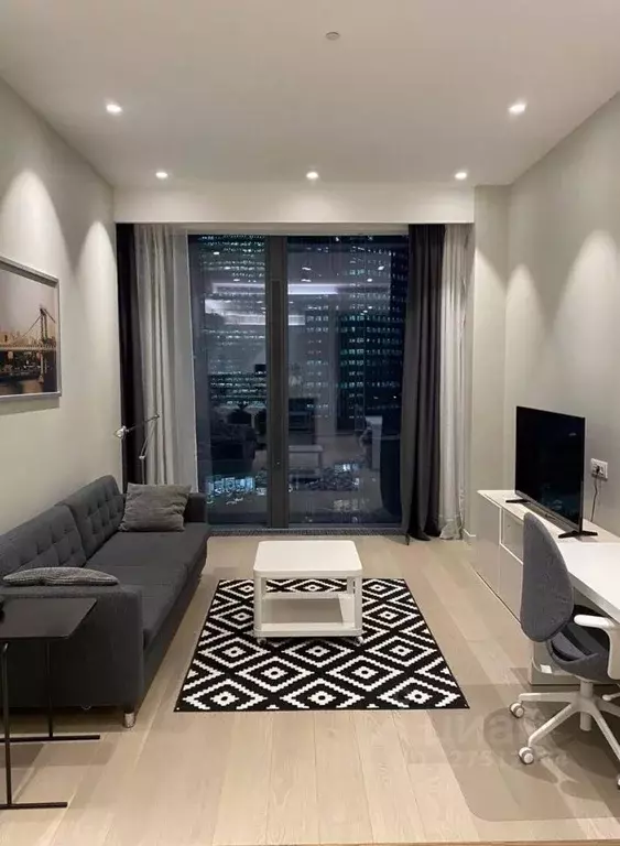 2-к кв. Москва 1-й Красногвардейский проезд, 22с2 (62.0 м) - Фото 1