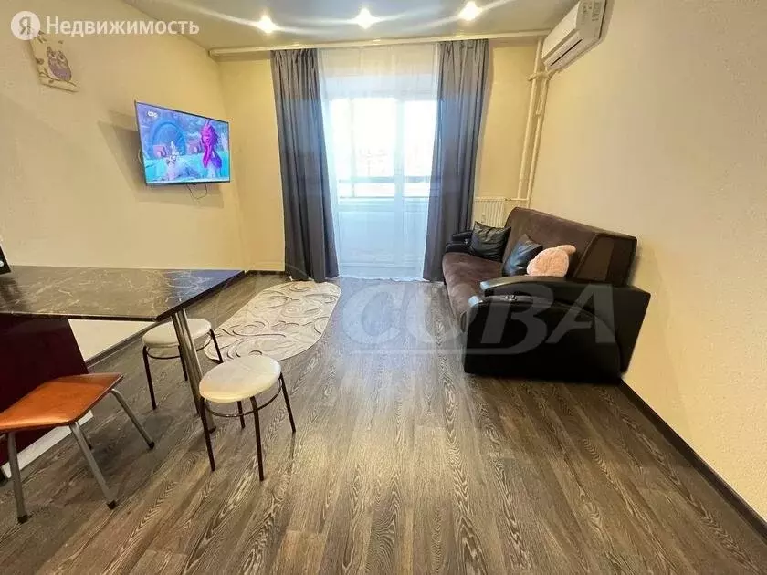 Квартира-студия: Тюмень, Комбинатская улица, 54к2 (30 м) - Фото 1