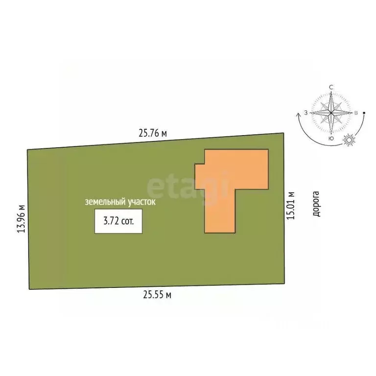 Дом в Крым, Симферополь ул. 25-я Коллективных Садов (42 м) - Фото 2