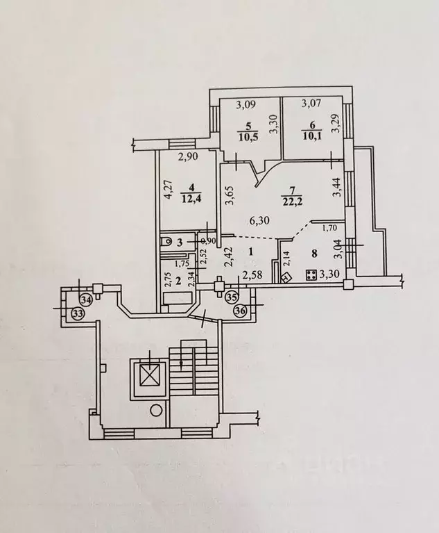 4-к кв. Иркутская область, Иркутск ул. Александра Невского, 99/1 (79.0 ... - Фото 0