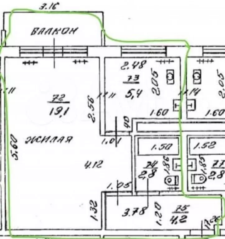 1-к кв. Калининградская область, Калининград ул. Генерал-лейтенанта ... - Фото 1