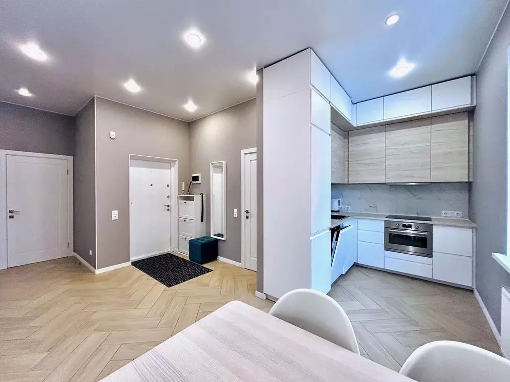 2-к кв. Санкт-Петербург ул. Парфеновская, 9к2 (56.0 м) - Фото 1