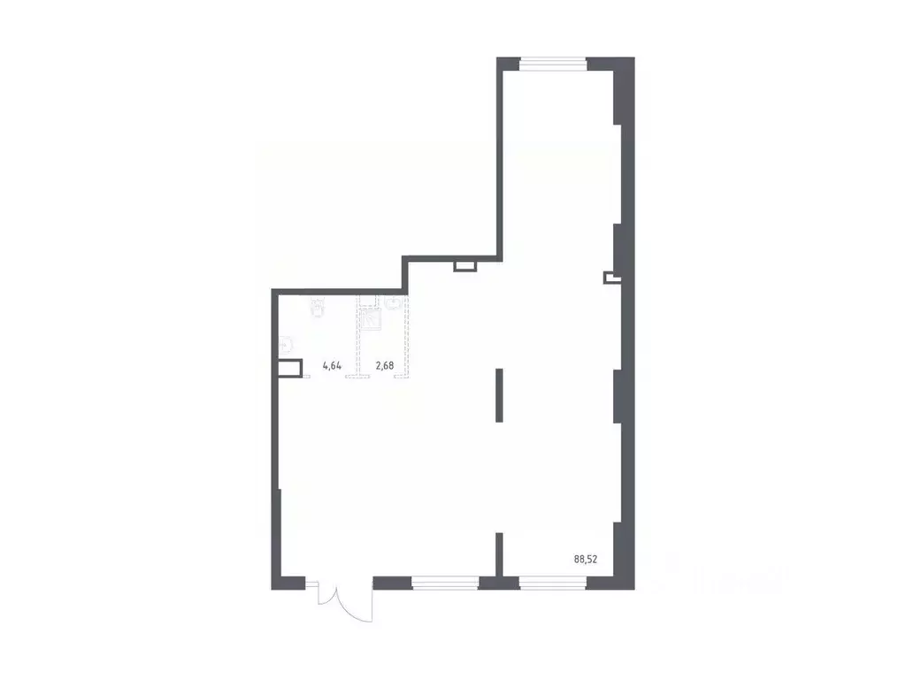 Помещение свободного назначения в Москва с. Остафьево, Остафьево жилой ... - Фото 1