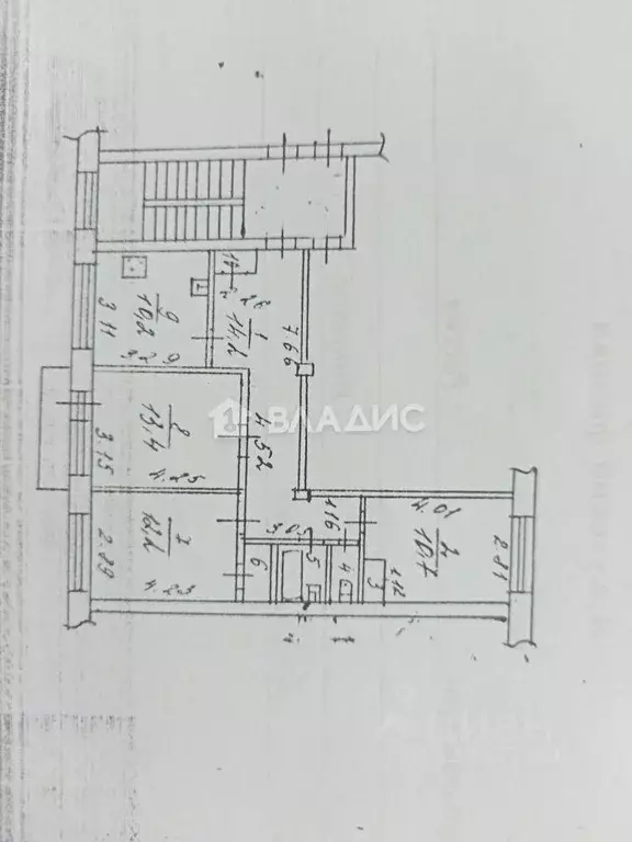 3-к кв. Иркутская область, Иркутск ул. Пржевальского, 30 (66.6 м) - Фото 2