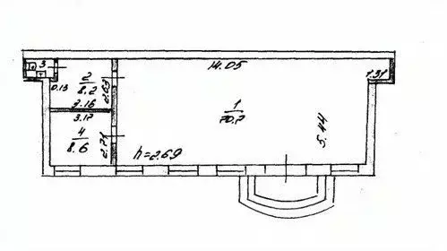 Торговая площадь в Тульская область, Тула Октябрьская ул., 81 (88 м) - Фото 1