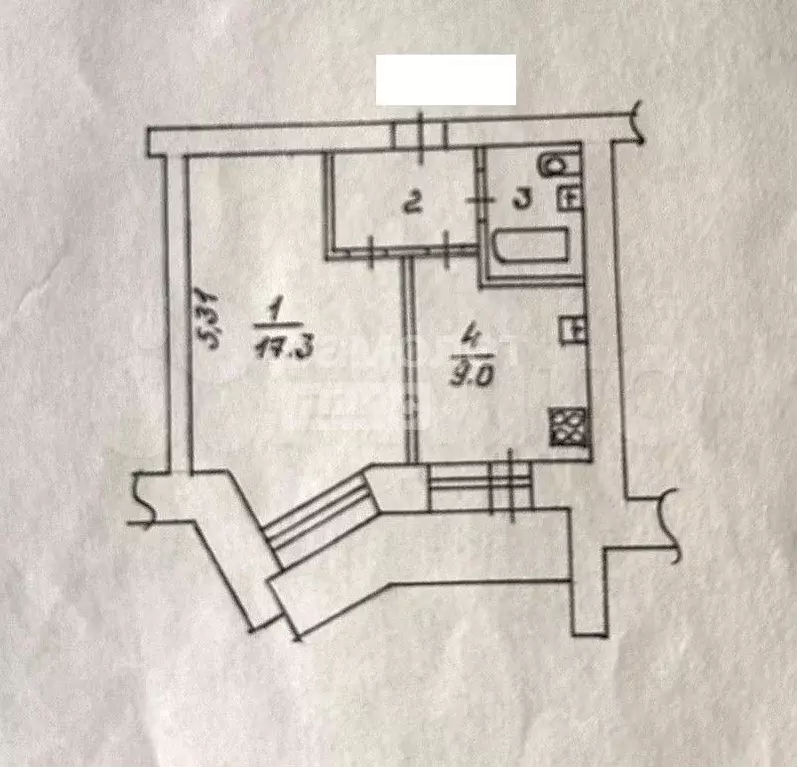 1-к. квартира, 33,9 м, 7/11 эт. - Фото 0