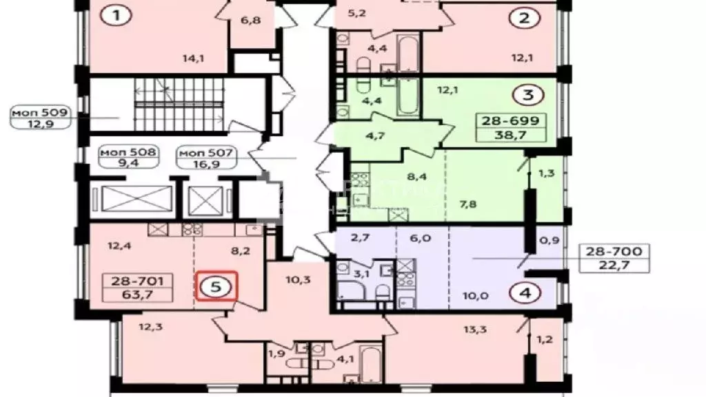 Продается 3-комнатная квартира - Фото 1