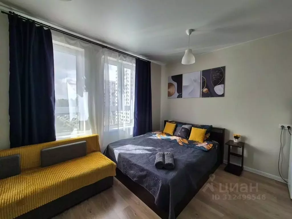 1-к кв. Московская область, Мытищи пер. 1-й Стрелковый, 1 (23.0 м) - Фото 2