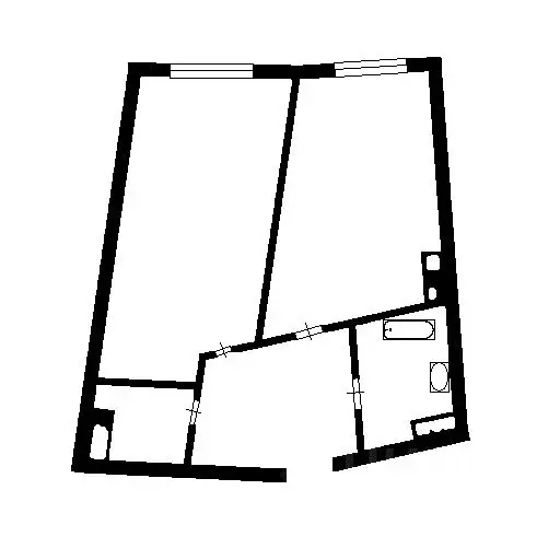 1-к кв. Санкт-Петербург Ушаковская наб., 3к2 (45.4 м) - Фото 2
