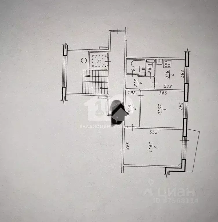 2-к кв. Новосибирская область, Новосибирск Родники мкр, ул. Земнухова, ... - Фото 2