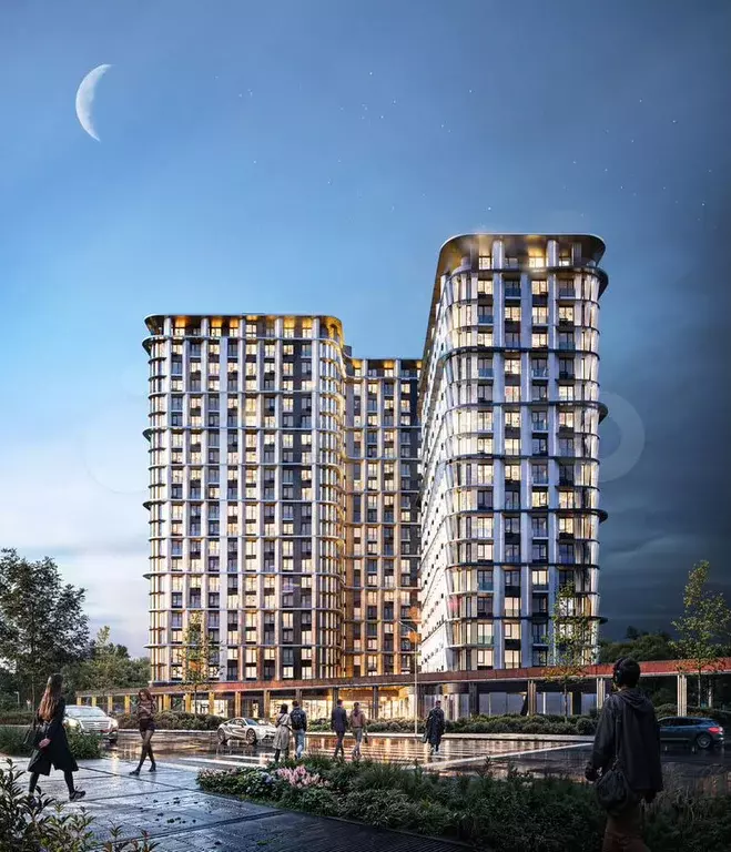 Квартира-студия, 24,7 м, 6/21 эт. - Фото 1
