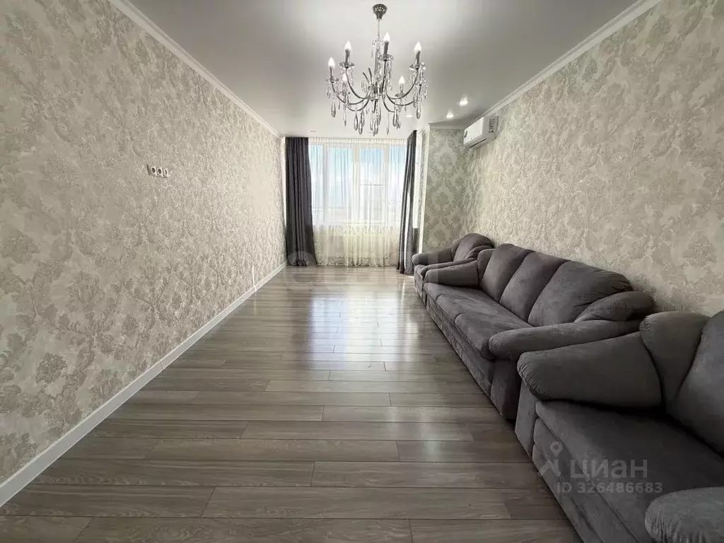 2-к кв. Северная Осетия, Владикавказ ул. Астана Кесаева, 44Е (70.0 м) - Фото 1