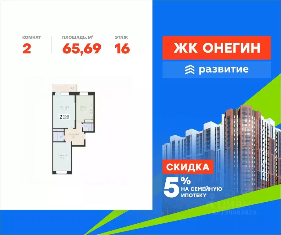 2-к кв. Московская область, Подольск Красная Горка мкр, ул. Садовая, ... - Фото 1