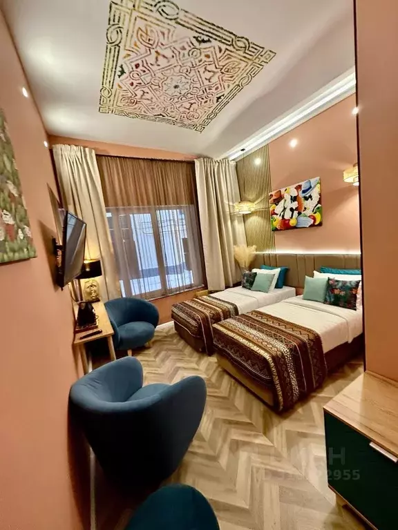 Комната Москва Кривоколенный пер., 14С2 (17.0 м) - Фото 1