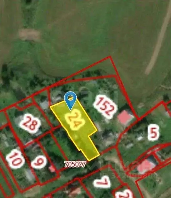 Участок в Вологодская область, д. Юрьевцево  (13.0 сот.) - Фото 1