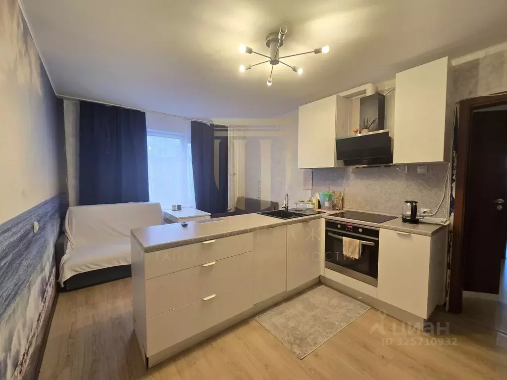 1-к кв. Ленинградская область, Всеволожский район, пос. Бугры ул. ... - Фото 1