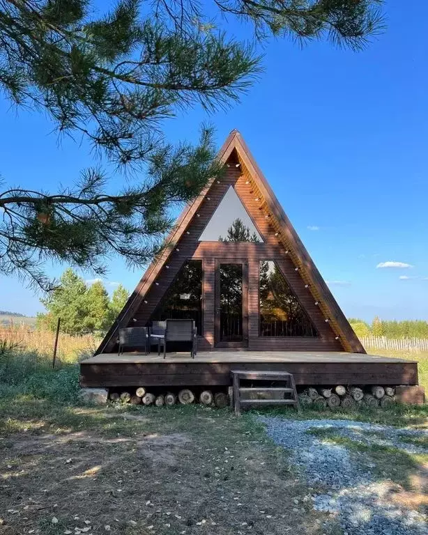 Дом в Удмуртия, Сарапульский район, с. Нечкино Лесная ул., 9 (45 м) - Фото 0