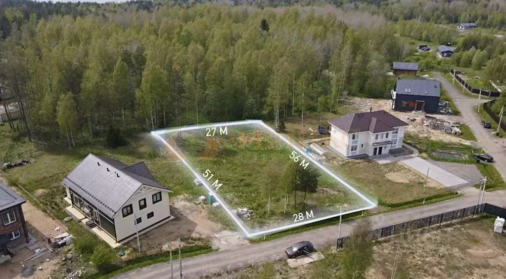Участок в Ленинградская область, Всеволожский район, Лесколовское ... - Фото 1