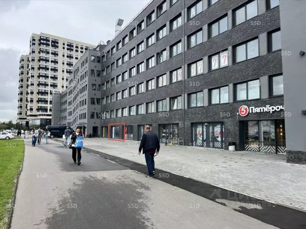 Помещение свободного назначения в Москва Пяловская ул., 1 (90 м) - Фото 1