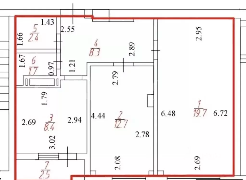 2-к кв. Чувашия, Чебоксары ул. Калинина, 86 (52.8 м) - Фото 2